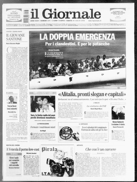 Il giornale : quotidiano del mattino